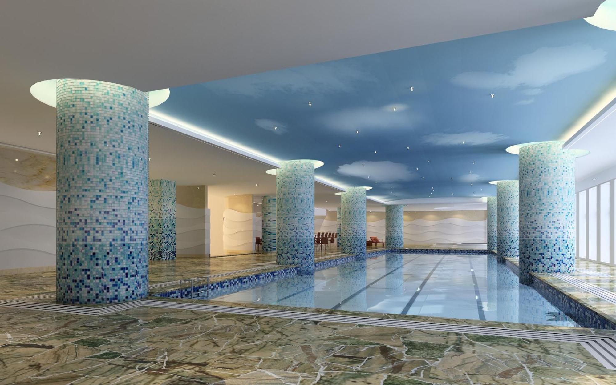 Crowne Plaza Tianjin Binhai Center By Ihg Exterior foto