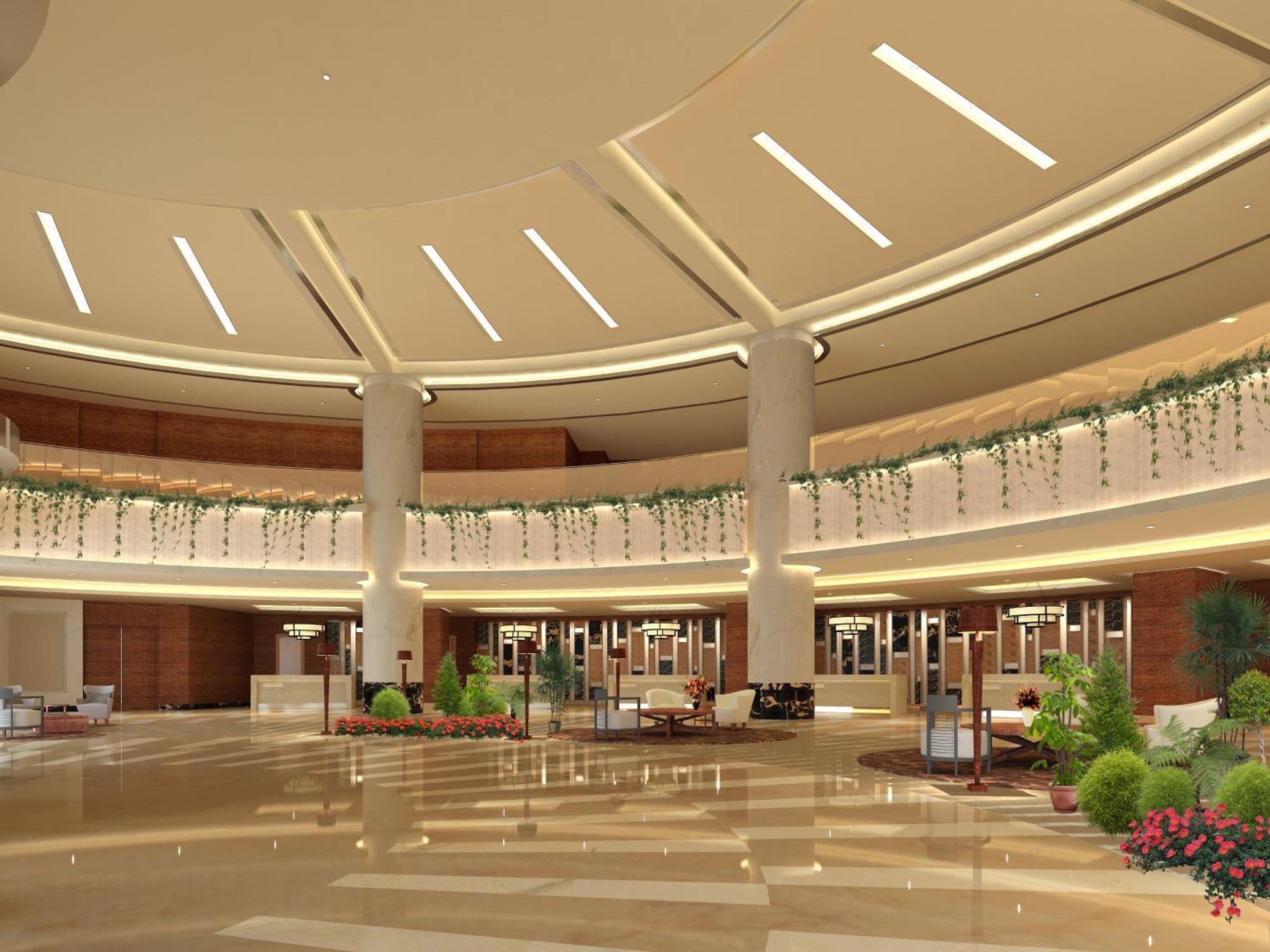 Crowne Plaza Tianjin Binhai Center By Ihg Exterior foto