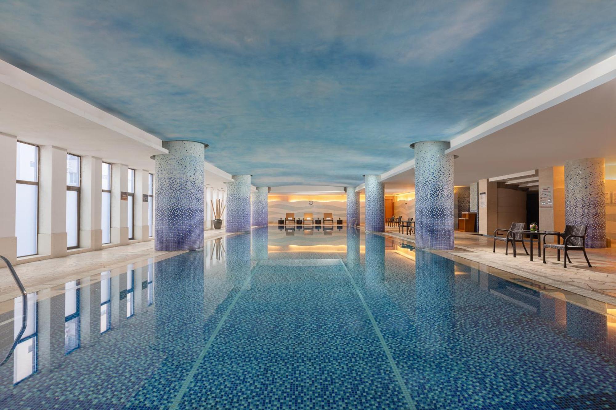 Crowne Plaza Tianjin Binhai Center By Ihg Exterior foto