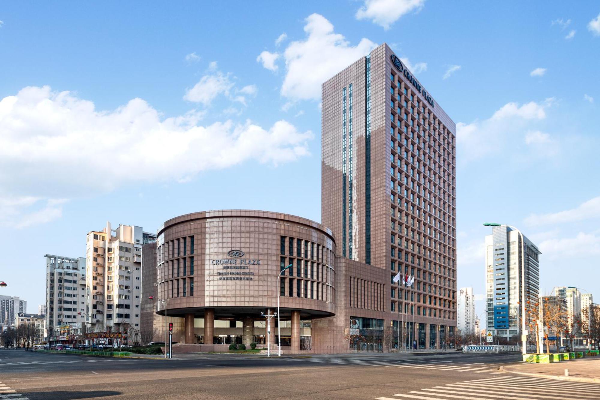 Crowne Plaza Tianjin Binhai Center By Ihg Exterior foto