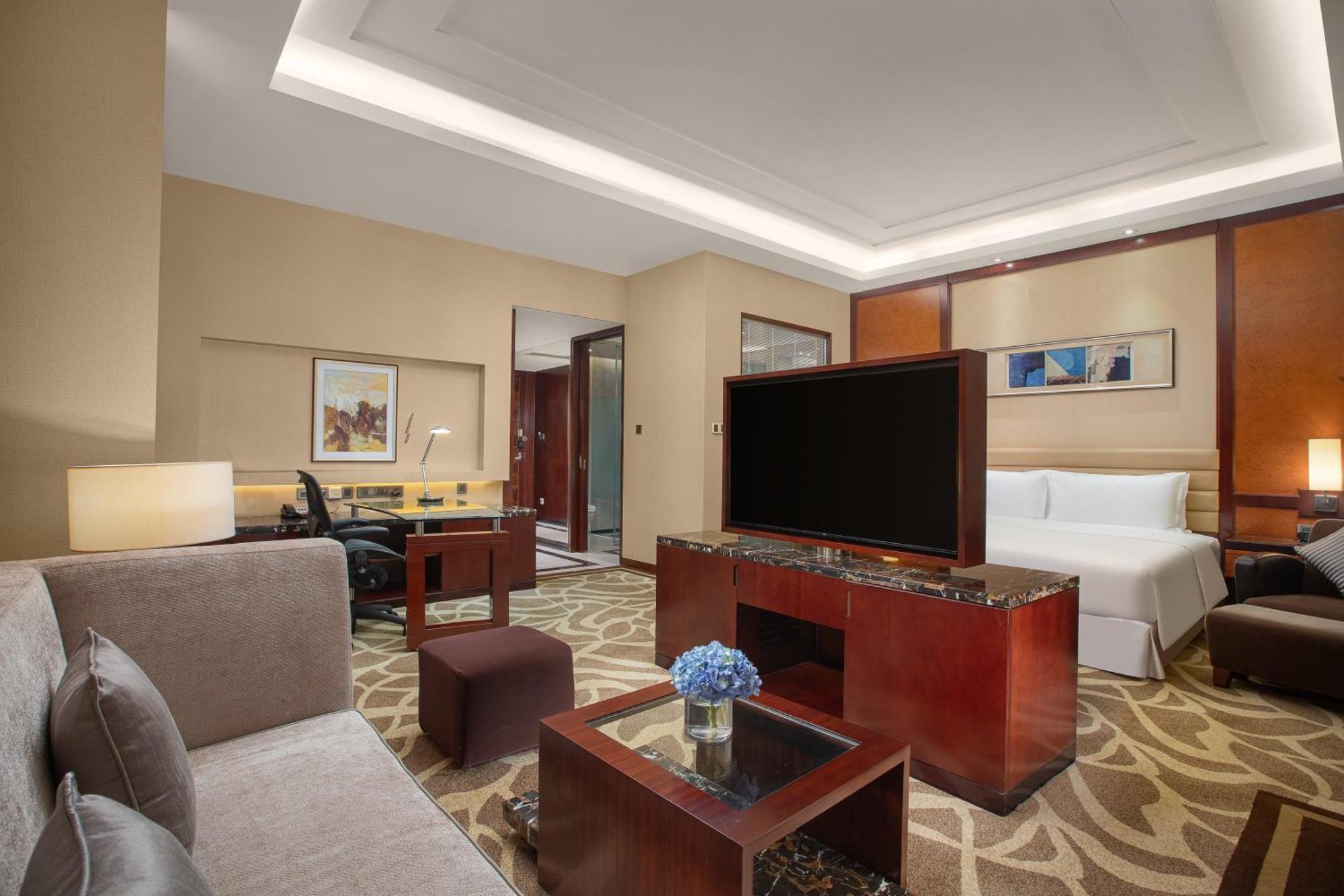 Crowne Plaza Tianjin Binhai Center By Ihg Exterior foto
