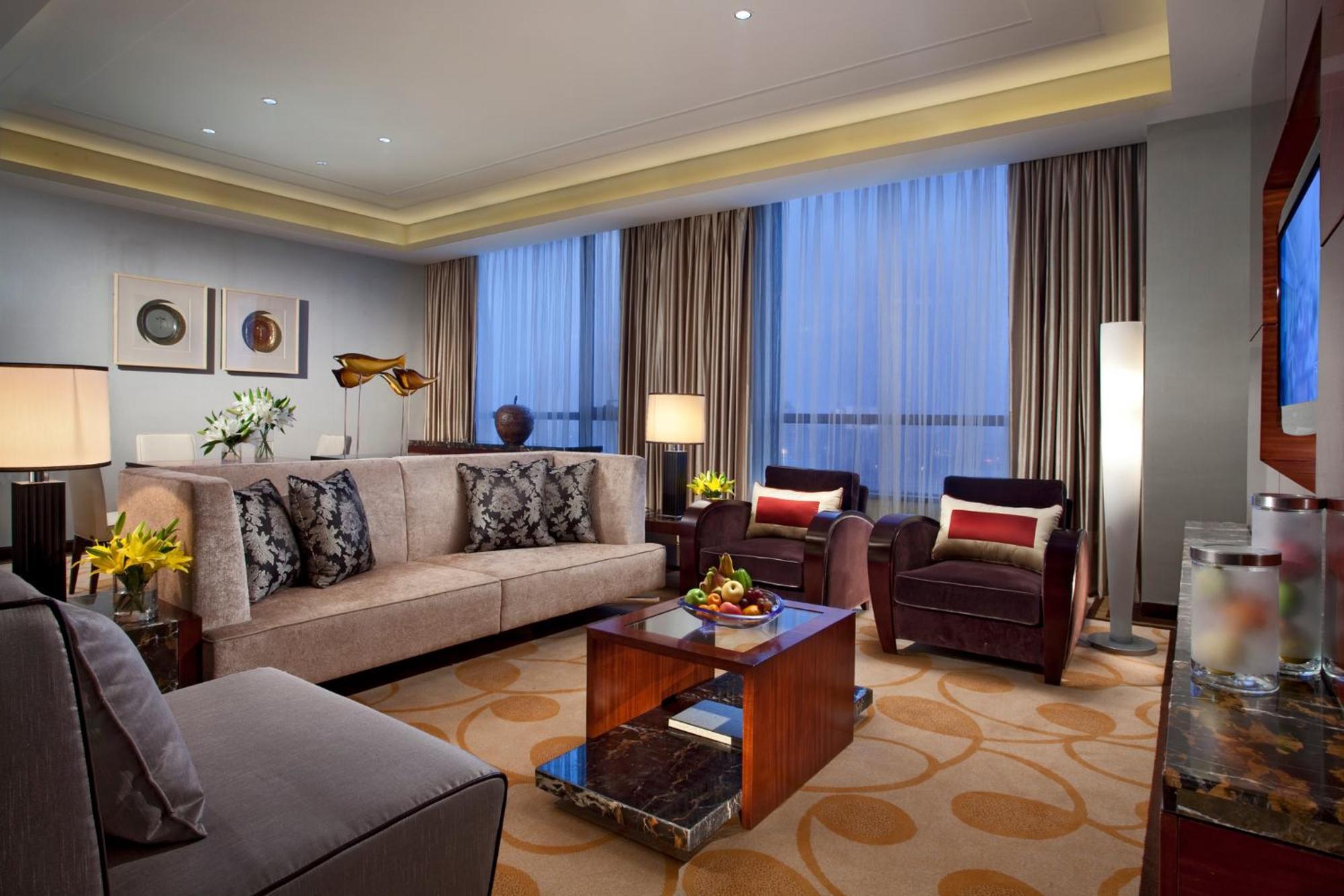 Crowne Plaza Tianjin Binhai Center By Ihg Exterior foto