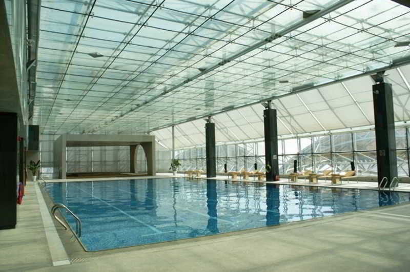 Crowne Plaza Tianjin Binhai Center By Ihg Exterior foto
